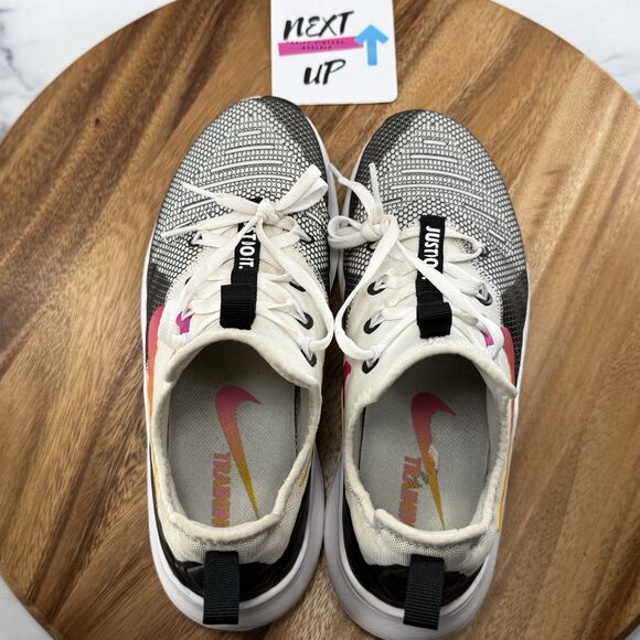 Women’s size 8.5-Nike Free TR 8 942888-008 White Running Training Shoes Sneakers - Picture 7 of 9
